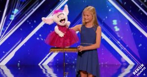 Buikspreker van 12 jaar verbluft kritische jury van America’s Got Talent