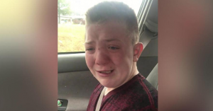 Noodkreet van gepeste Keaton gaat de hele wereld over!