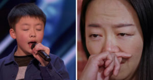 13-jarig jochie is vanuit Canada gekomen om auditie te doen voor America’s Got Talent