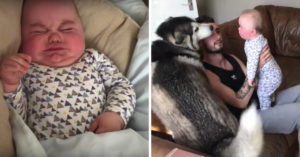 Baby wordt wakker en begint te huilen. Maar dan schieten de babysitters te hulp!