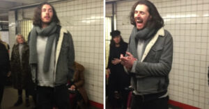 Hozier verrast New Yorkse metro reizigers met optreden