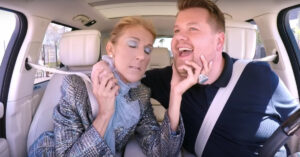 James Corden doet het weer: heerlijke Carpool Karaoke, ditmaal met Céline Dion!