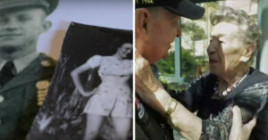 Ex-veteraan is oude liefde die hij 75 jaar geleden in Frankrijk ontmoette nooit vergeten…