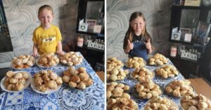 Autistisch meisje bakt honderden koekjes om ouderen tijdens lockdown op te fleuren