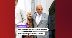 Minister Grapperhaus gaat héél pijnlijk in de fout: opnieuw foto’s uitgelekt…