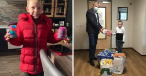 8-jarig jochie uit Bodegraven zorgt ervoor dat eenzame ouderen kerstpakketten krijgen