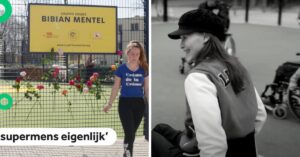 Mooi eerbetoon: kinderen in Utrecht herdenken kampioen Bibian Mentel