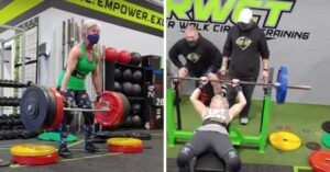 Deze 71-jarige oma maakt grootse indruk als powerlifting kampioene…