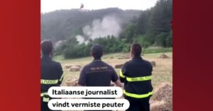 Italiaanse journalist doet verslag van vermiste jongen van 21 maandjes oud…