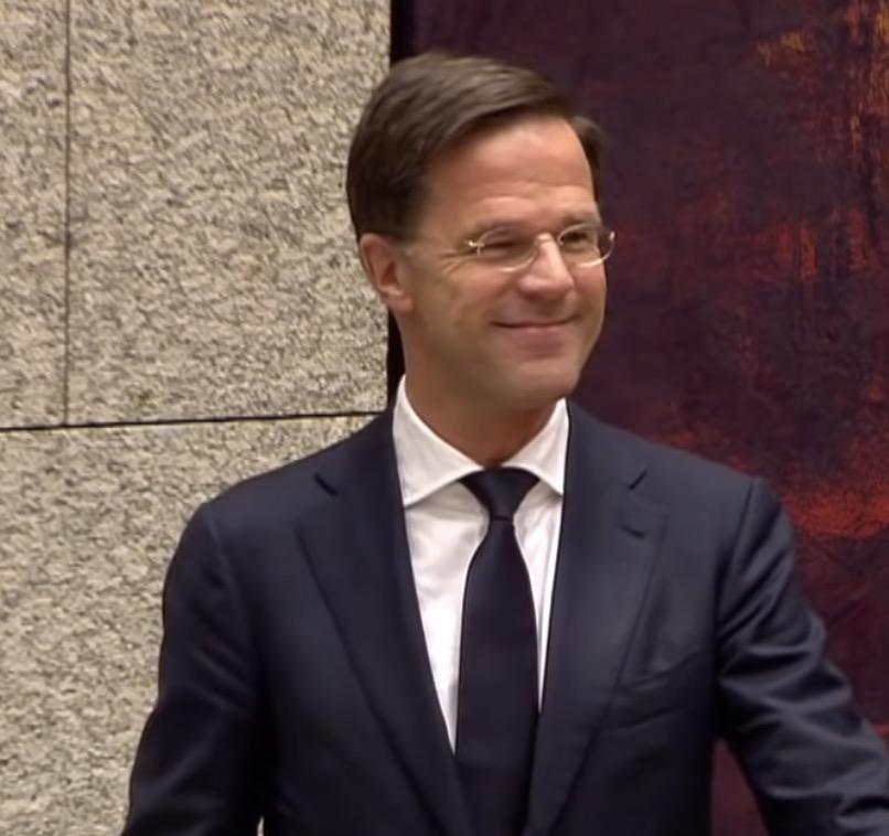 Beelden uitgelekt van slaapfeestje Koning Willem, Mark Rutten en Trump