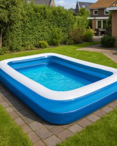 Is het toegestaan om bij warm weer een opblaaszwembad te vullen met kraanwater? Dit zegt de wet.