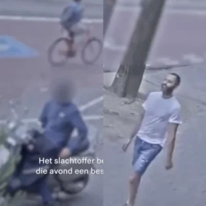 VIDEO: Asielzoeker verrast 17 jarige bezorger en mishandeld hem zonder reden