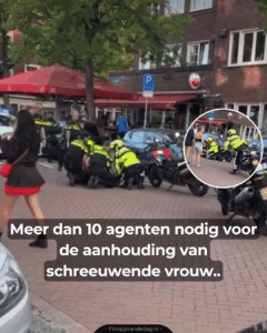 Er zijn erg veel agenten bij betrokken…