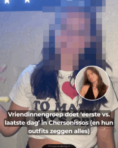 Marit en haar vriendinnen zijn helemaal los gegaan in Cherso..