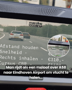 Politie legt het vast en bestuurder mag €2.920,- aftikken…