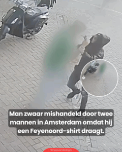 VIDEO: Politie deelt online de beelden omdat ze op zoek zijn naar de twee daders
