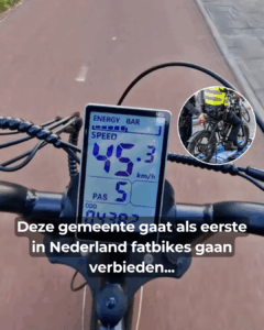 Deze gemeente wil als eerste in Nederland fatbikes gaan verbieden…