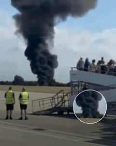 VIDEO: Vliegtuig onderweg naar Nederland neergestort in Londen..