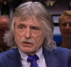 Emotioneel afscheid voor Johan Derksen.. ‘Het was op’..