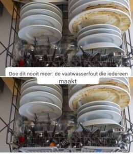 Doe dit nooit meer: ​​de vaatwasserfout die iedereen maakt