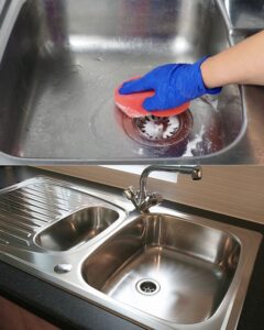 Gebruik dit middeltje en je gootsteen is binnen één handomdraai glanzend schoon