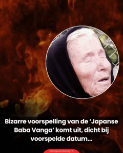 Bizarre voorspelling van de ‘Japanse Baba Vanga’