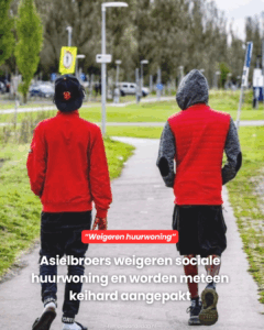 Asielbroers weigeren sociale huurwoning..
