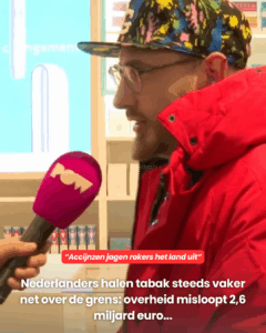 Nederlanders halen tabak steeds vaker net over de grens..
