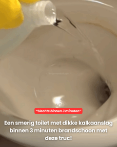 Binnen 3 minuten brandschoon met deze truc!