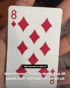 Kan jij de derde acht vinden?