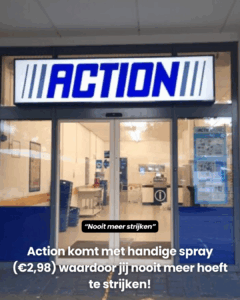 Nooit meer strijken!