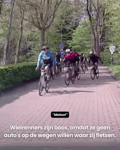 De automobilist krijgt ervan langs..