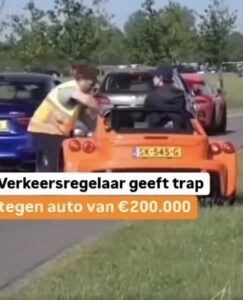 Ruzie met verkeersregelaar loopt uit de hand