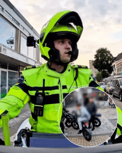 Video van agent die ‘fatbike-bijdehandjes’ aanspreekt gaat hard rond op internet!