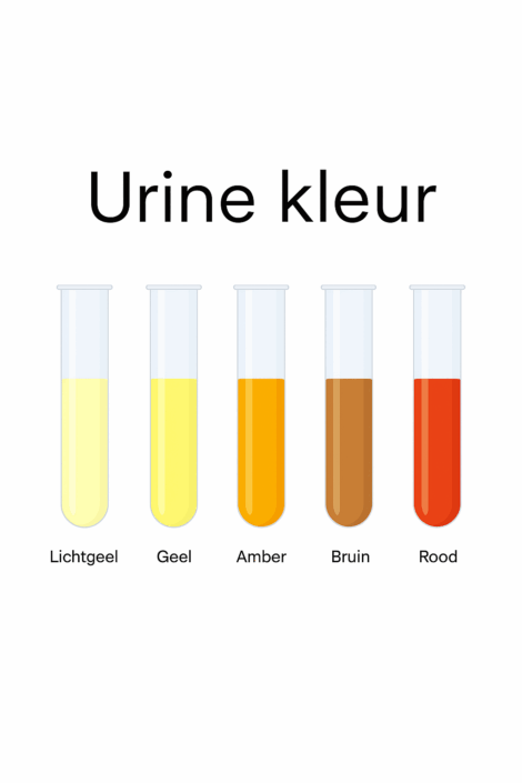 Dit zegt de kleur van je urine over je gezondheid