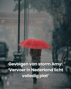 Windsnelheden tot 180 kilometer per uur..