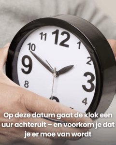 En zorg dat je fit blijft ondanks het uur verschil..