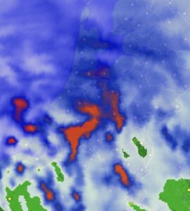 Buienradar: Op deze plekken gaat het los