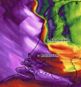 Dit kun je nog verwachten van storm Benjamin op jouw locatie: ‘Zware windstoten’