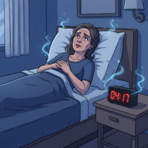 Dit is de reden waarom je vaak tussen 03:00 en 05:00 uur wakker wordt..