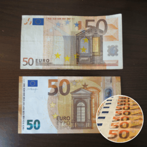 50-eurobiljetten met bepaalde serienummers kunnen tot honderd keer zoveel waard zijn..