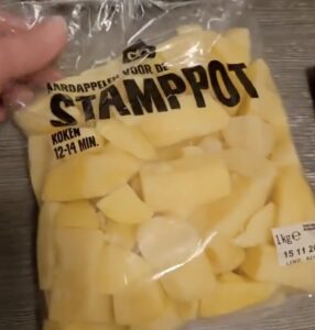 We worden bij de AH keihard voor gek gehouden met een kilo aardappelen..
