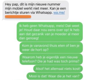 WhatsApp-fraudeur raakt de kluts kwijt wanneer ‘slachtoffer’ hem overspoelt met berichten..