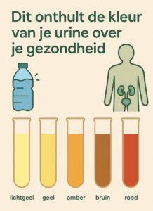 Dit onthult de kleur van je urine over je gezondheid