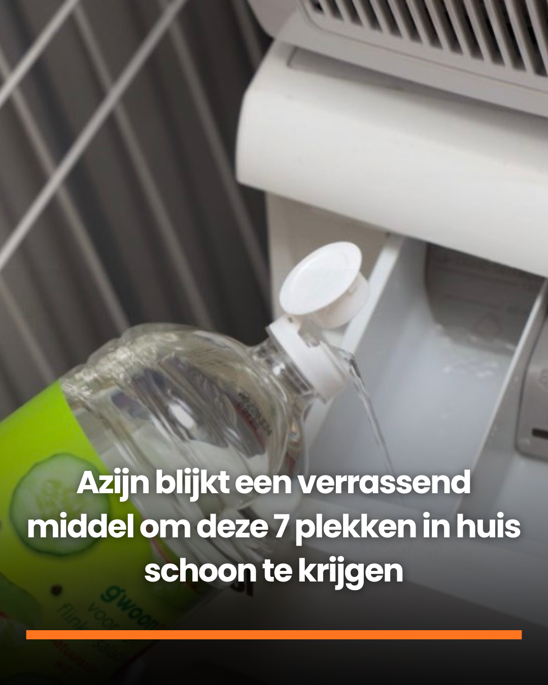 Azijn blijkt een verrassend middel..